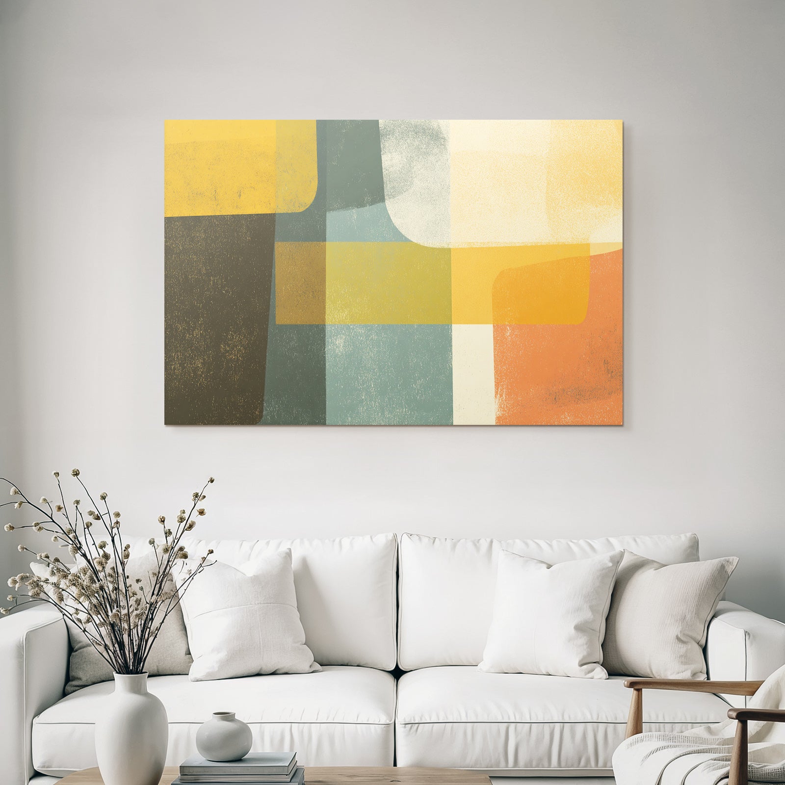 Abstraktes Design Verschiedene Formen Und Farben