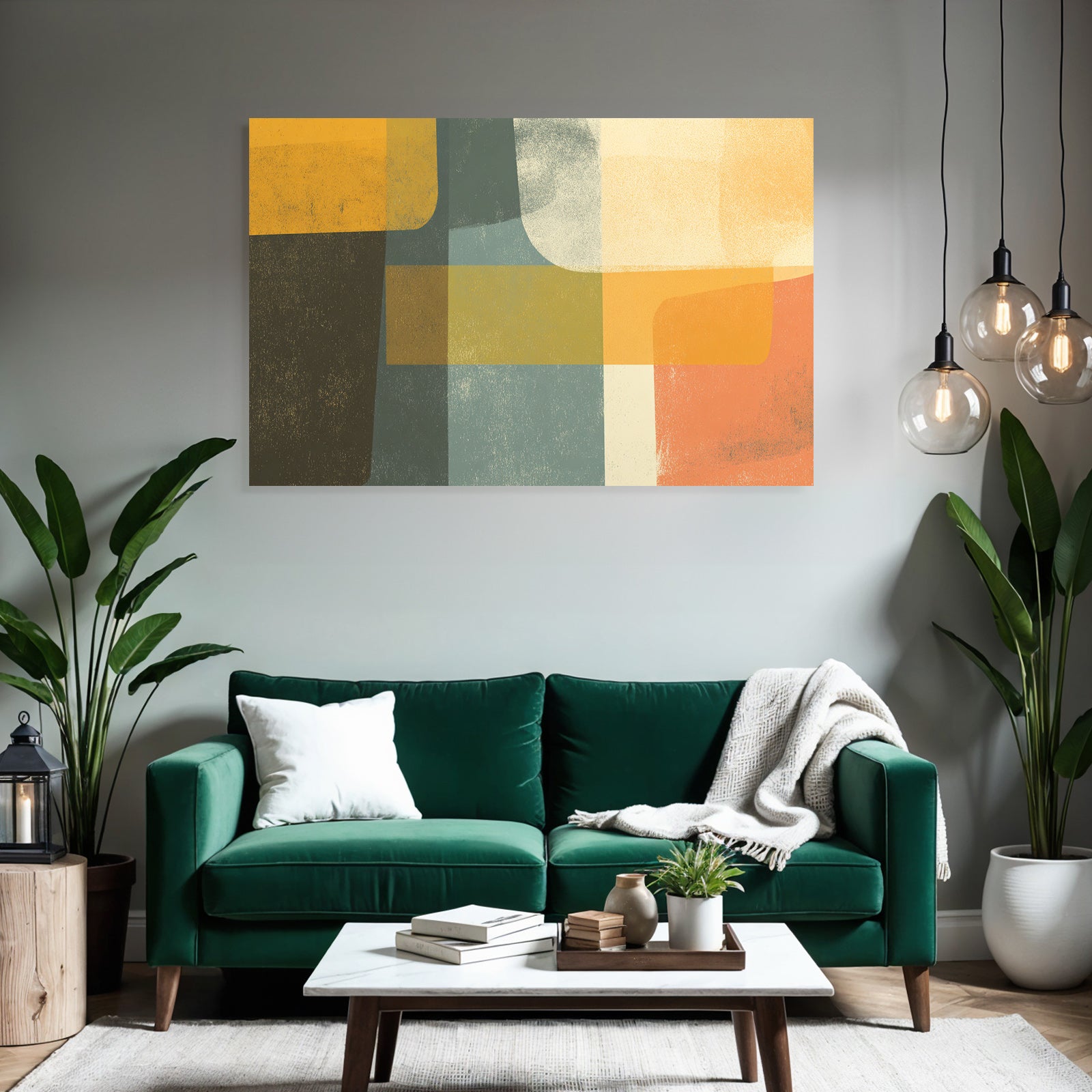 Abstraktes Design Verschiedene Formen Und Farben