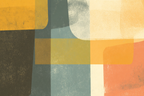 Abstraktes Design Verschiedene Formen Und Farben | Mid Century Modern | Einrichtungsstile