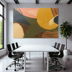 Abstraktes Design Verschiedene Formen Und Farben