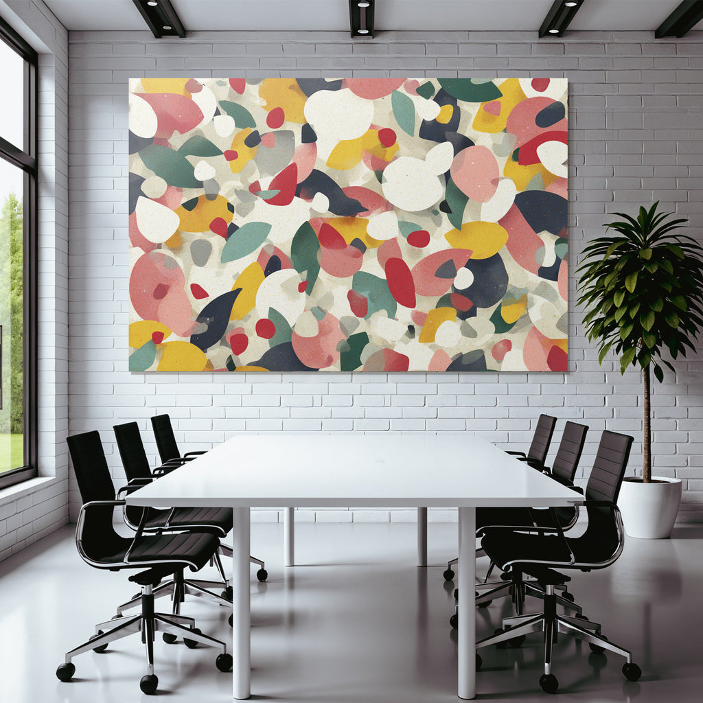 Abstraktes Design Vibrant Farben Textur Muster