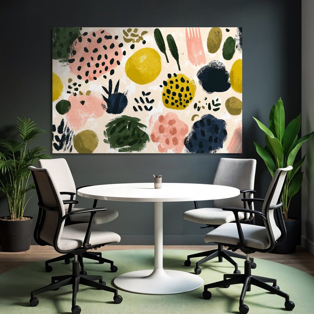 Bunte Abstracte Formen Muster
