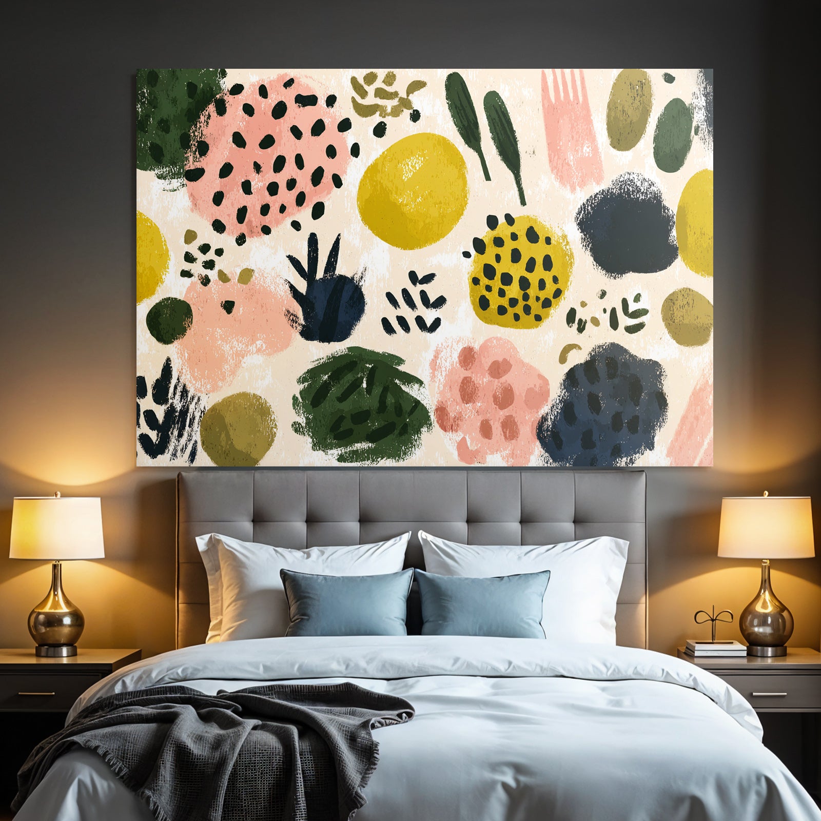 Bunte Abstracte Formen Muster