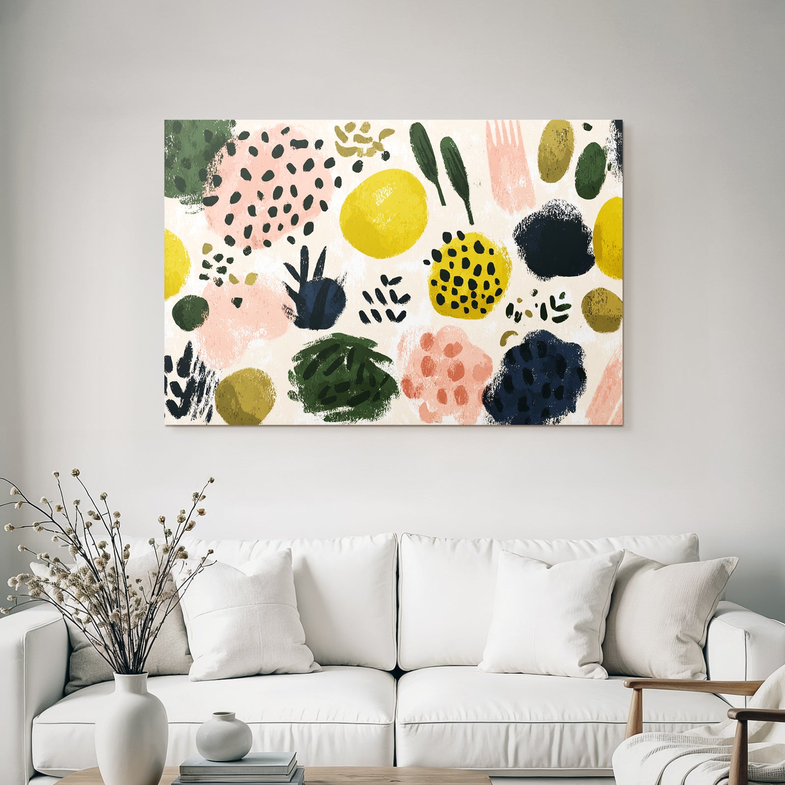 Bunte Abstracte Formen Muster