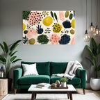 Bunte Abstracte Formen Muster