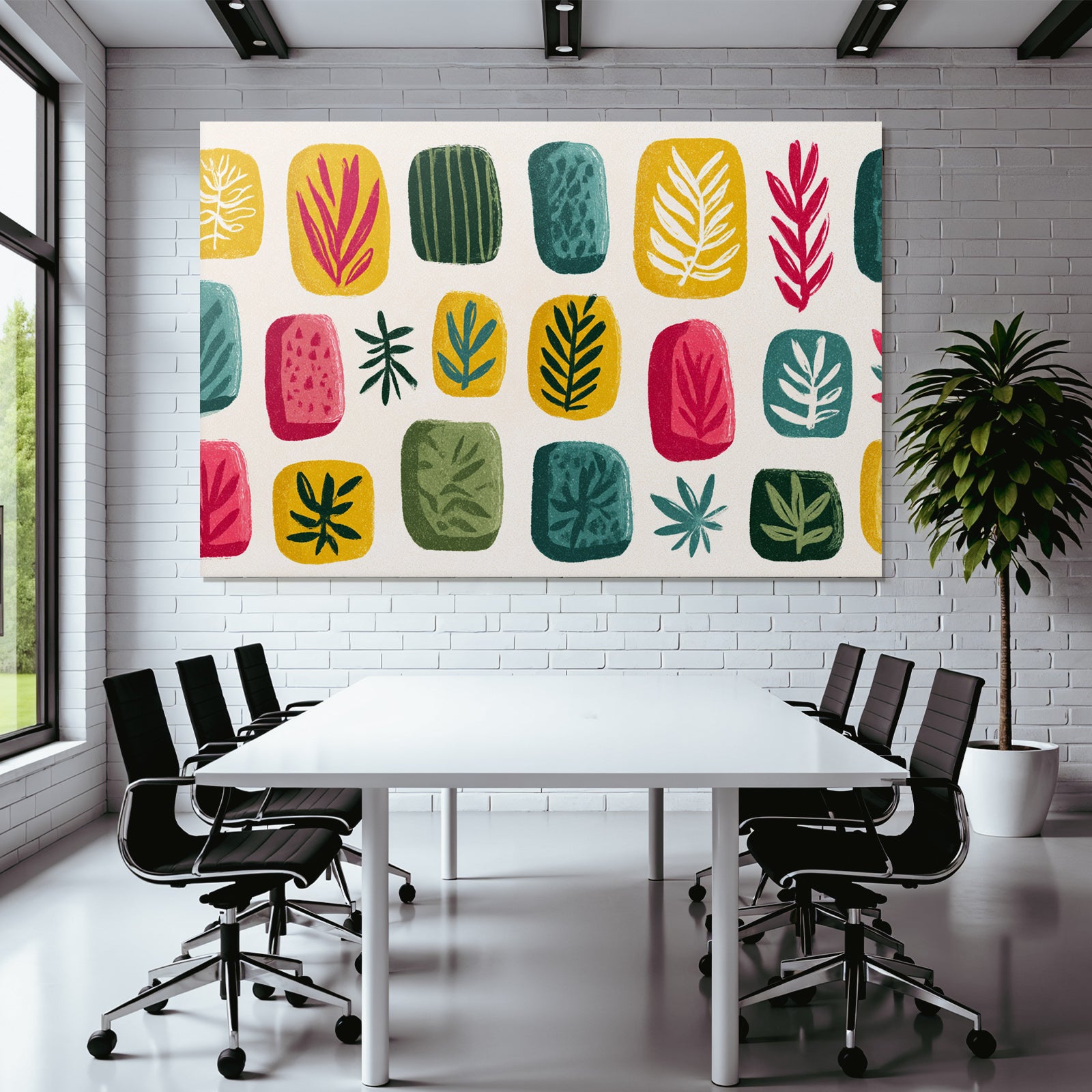 Bunten Pflanzen Illustration