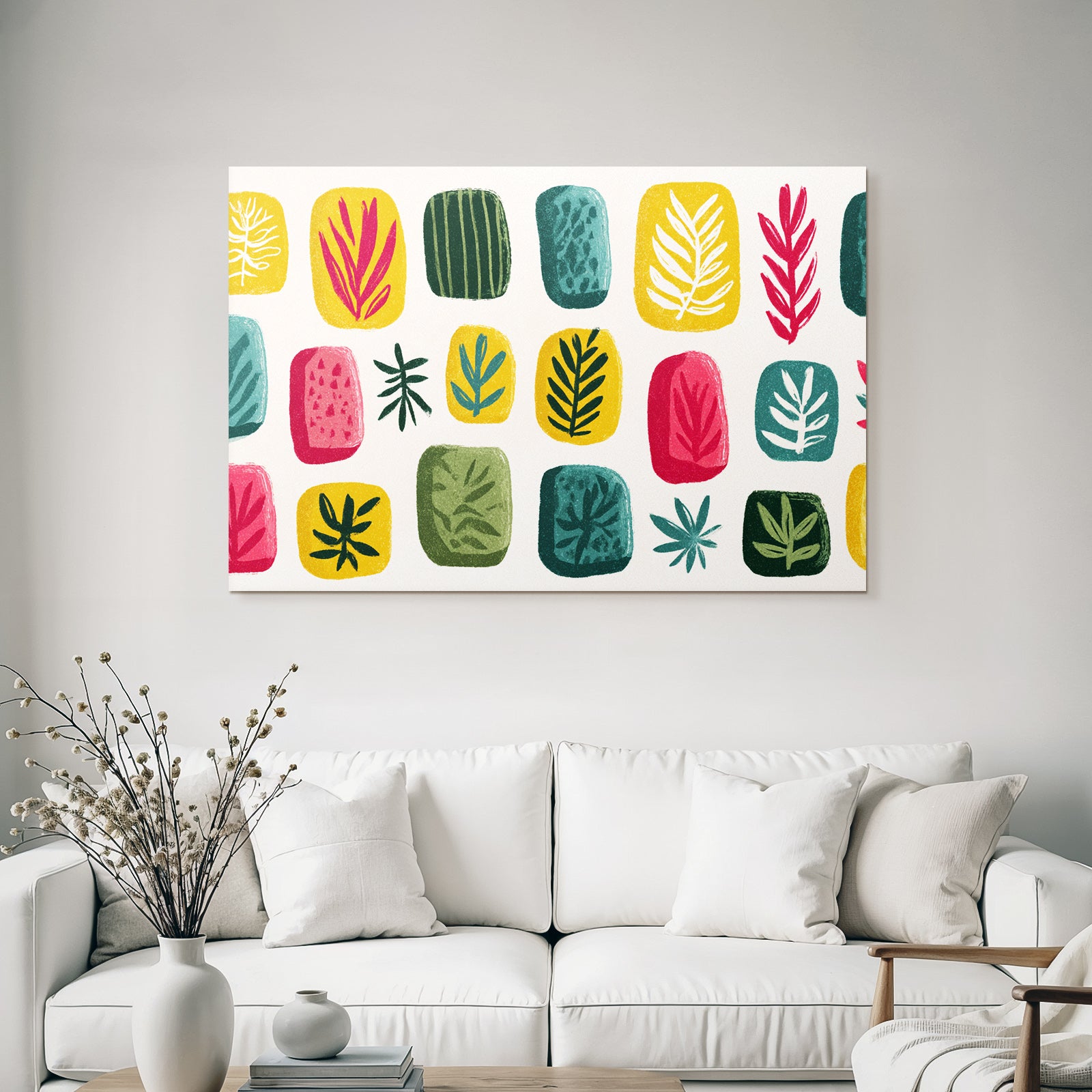Bunten Pflanzen Illustration
