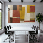 Geometrische Abstraktion Moderne Farben