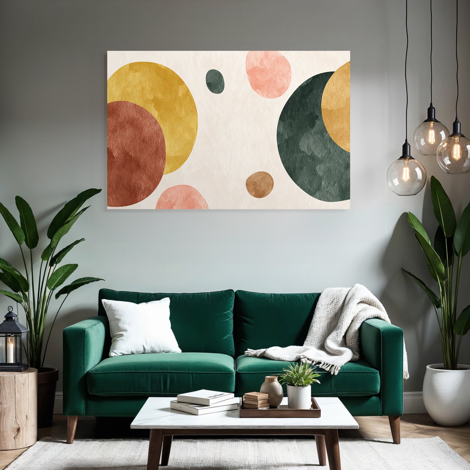 Watercolor Abstrakt Design Kreisformen In Verschiedenen Farben Licht Hintergrund