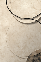Abstract Design Beige Hintergrund Kreise Und Linien | Modern Basic | Einrichtungsstile