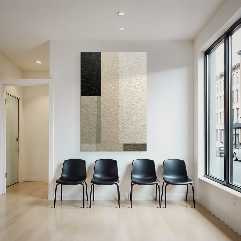 Abstract design Geometric shapes Neutral color palette