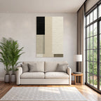 Abstract design Geometric shapes Neutral color palette