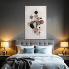 Abstract Geometric Shapes In Muted Tones