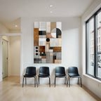 Abstract Geometric Composition Modern Art Minimalism