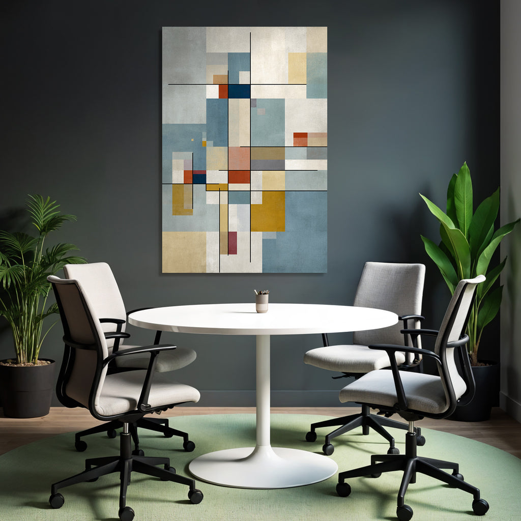 Abstract Geometric Art Modern Art Composition