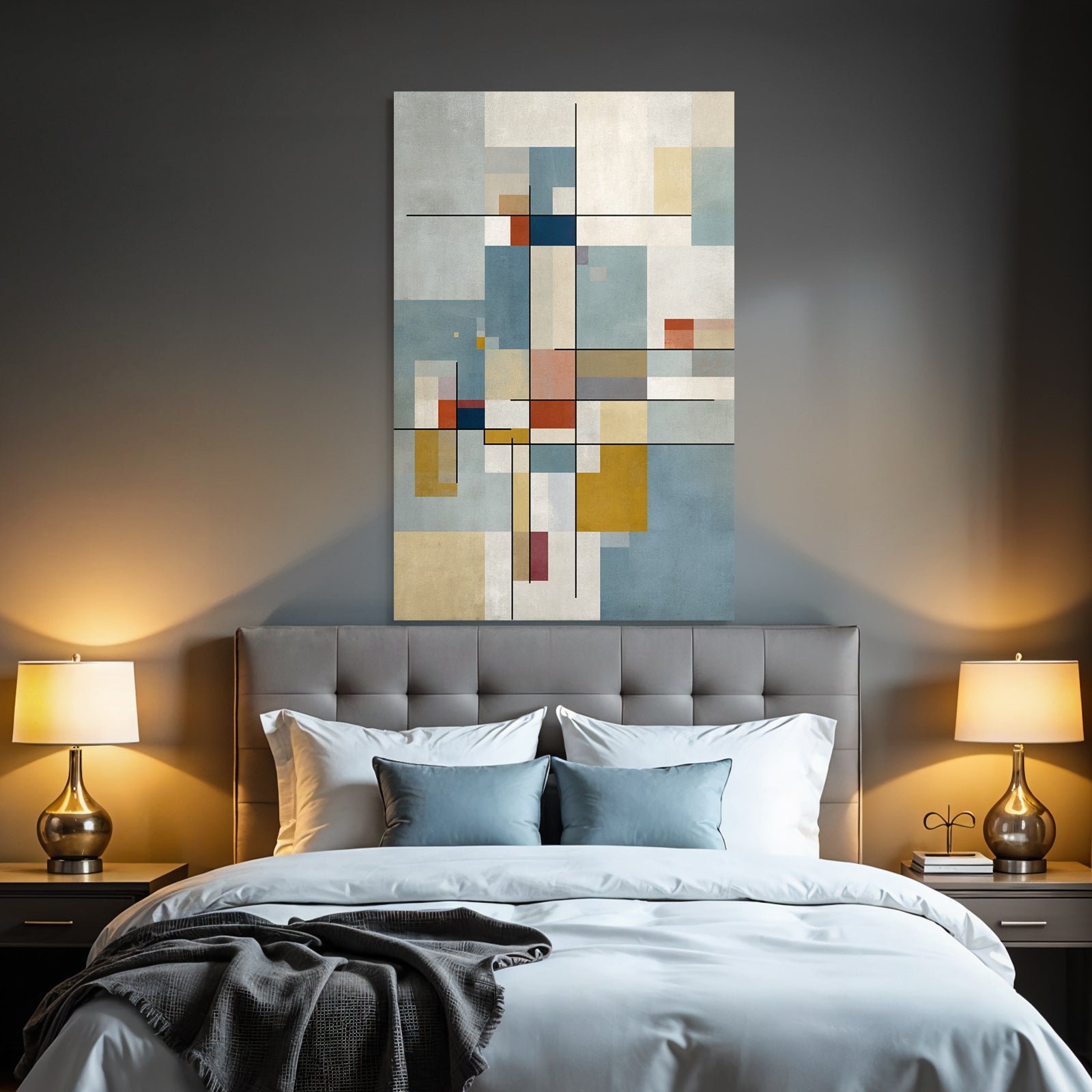 Abstract Geometric Art Modern Art Composition