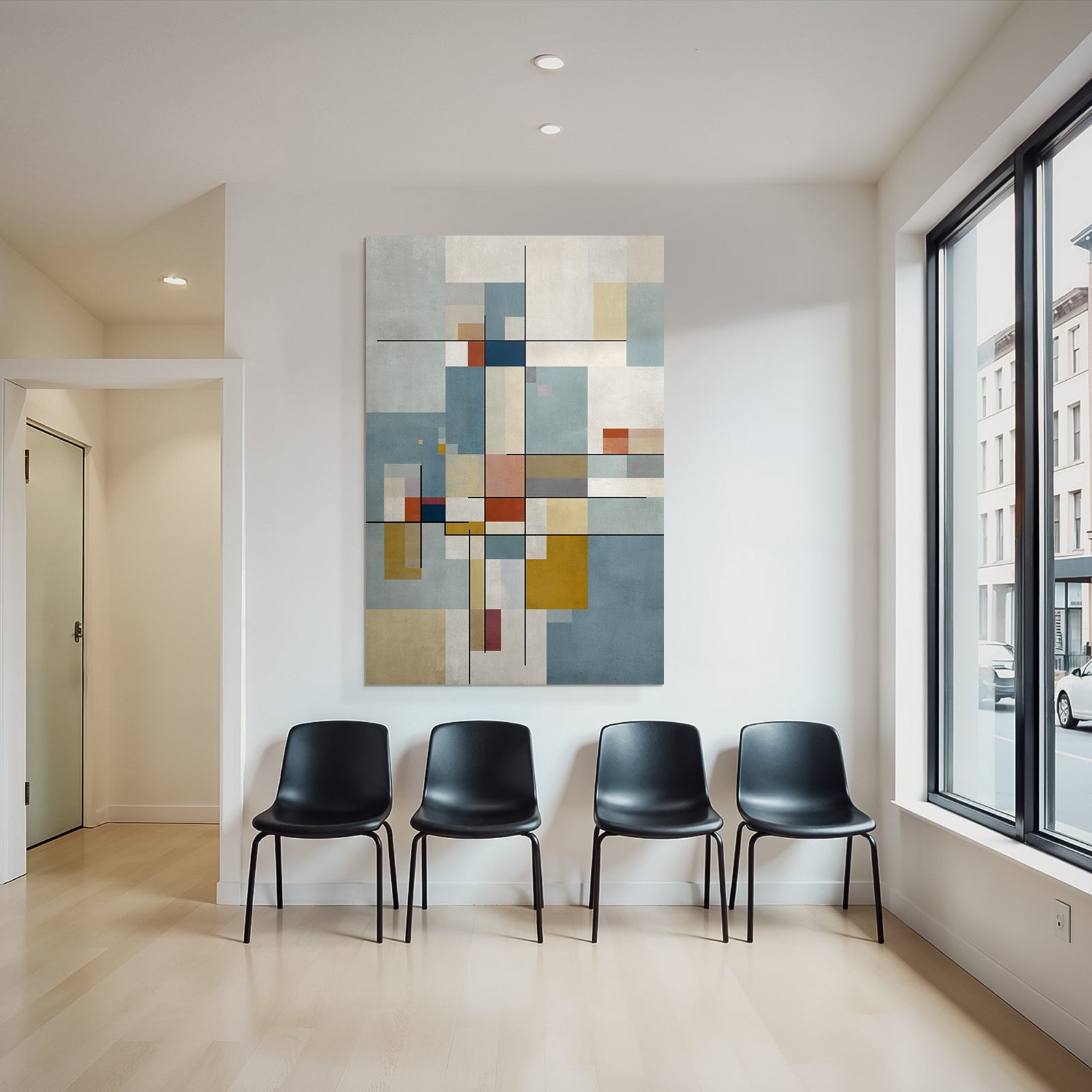 Abstract Geometric Art Modern Art Composition