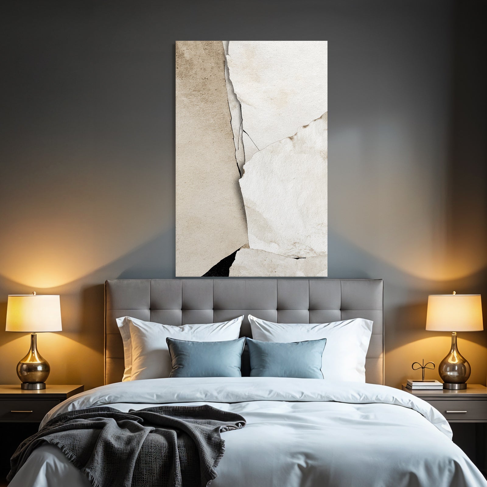 Abstract paper textures in various shades of white and beige