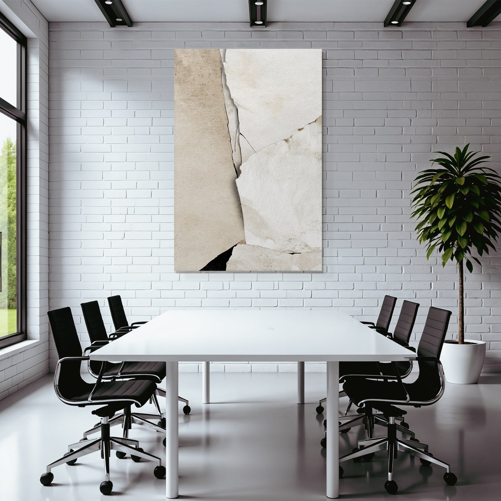 Abstract paper textures in various shades of white and beige