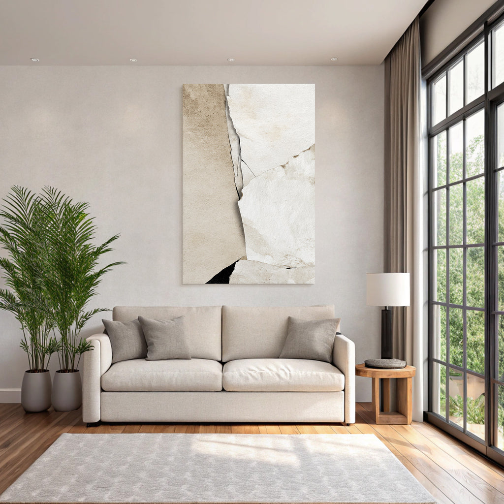 Abstract paper textures in various shades of white and beige