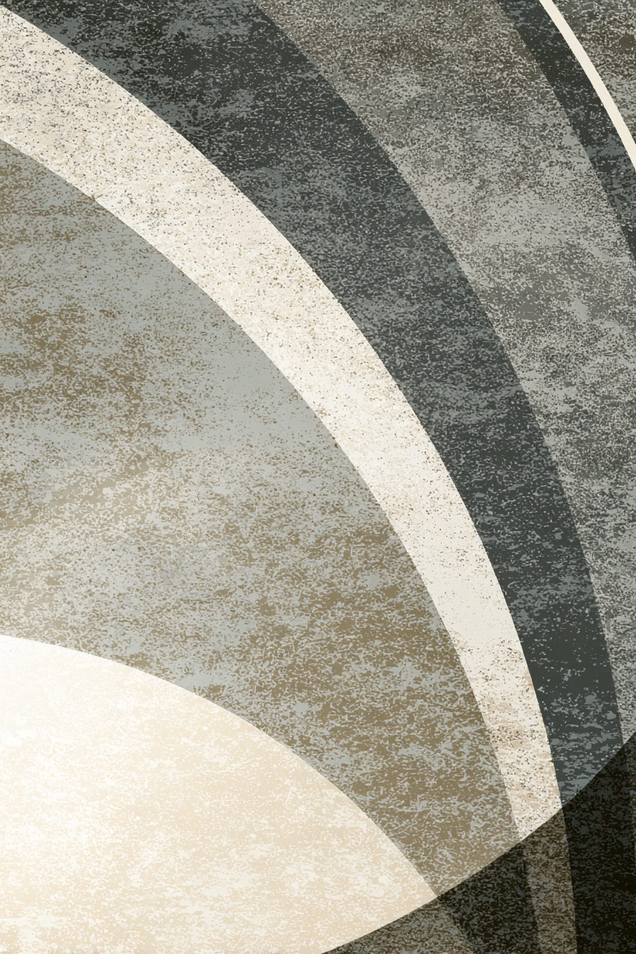 Abstraktes Design Gebogene Formen Getexturierte Oberflaeche Mutierte Farbpalette | Modern Basic | Einrichtungsstile