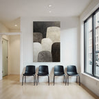 Abstract design Neutral colors Modern decor