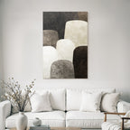 Abstract design Neutral colors Modern decor