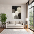 Abstract design Neutral colors Modern decor