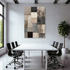 Beige Grau Black Texturierte Fliesen Kollage