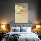 Wasserfarbe Abstrakter Hintergrund Beige Braun Texturiert