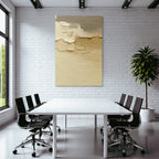 Wasserfarbe Abstrakter Hintergrund Beige Braun Texturiert