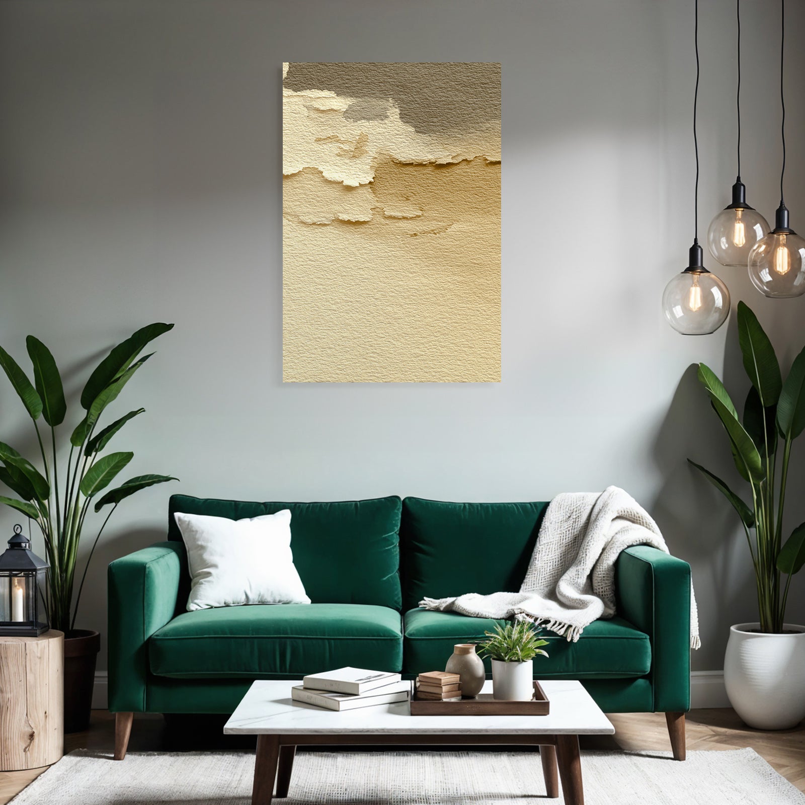 Wasserfarbe Abstrakter Hintergrund Beige Braun Texturiert