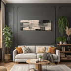 Abstract Design Mit Texturen Farben Und Muster