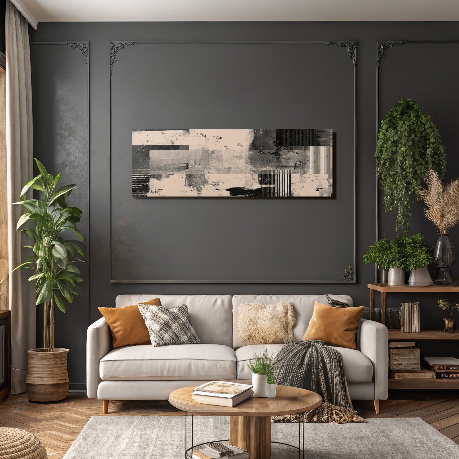 Abstract Design Mit Texturen Farben Und Muster
