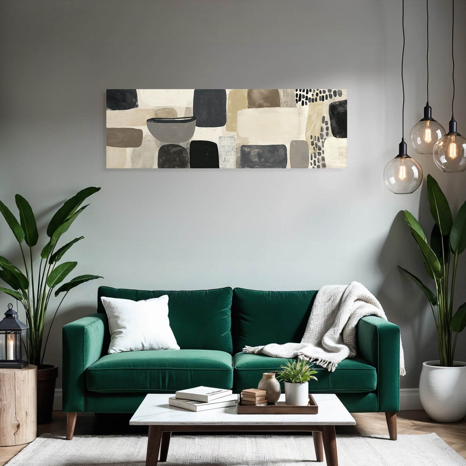 Abstract Geometric Composition Modern Art