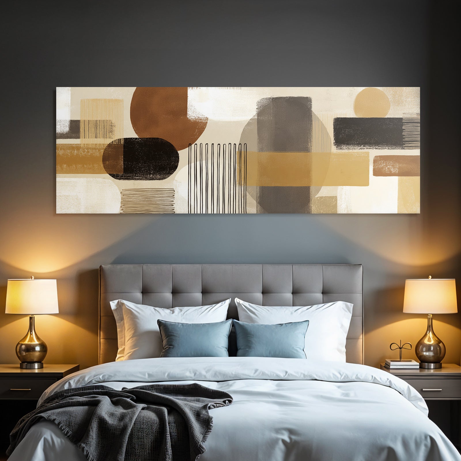 Abstract Art Earth Tone Minimalist