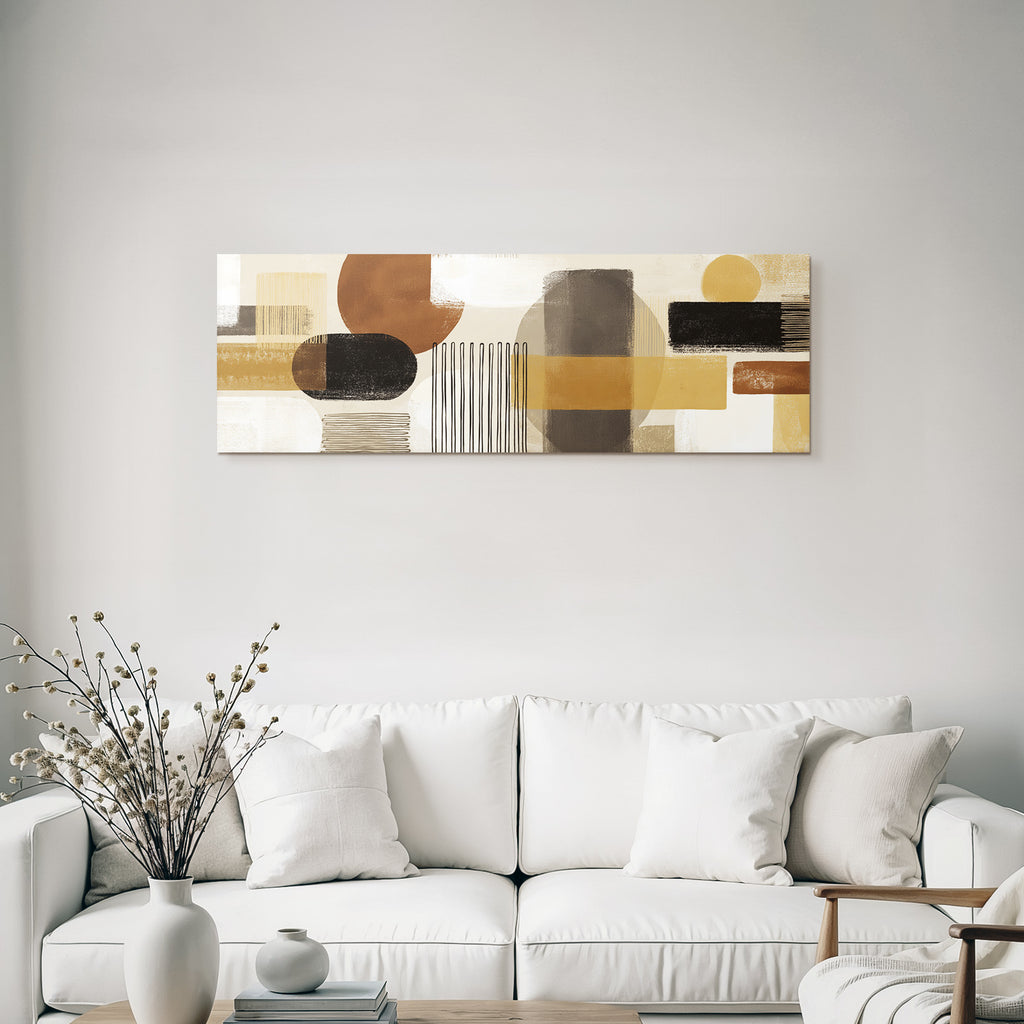 Abstract Kunst Erde Ton Minimalistisch