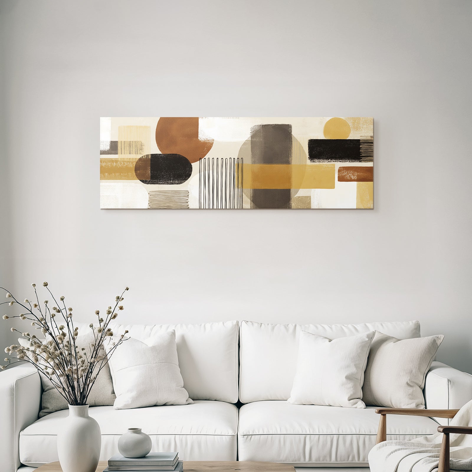 Abstract Art Earth Tone Minimalist
