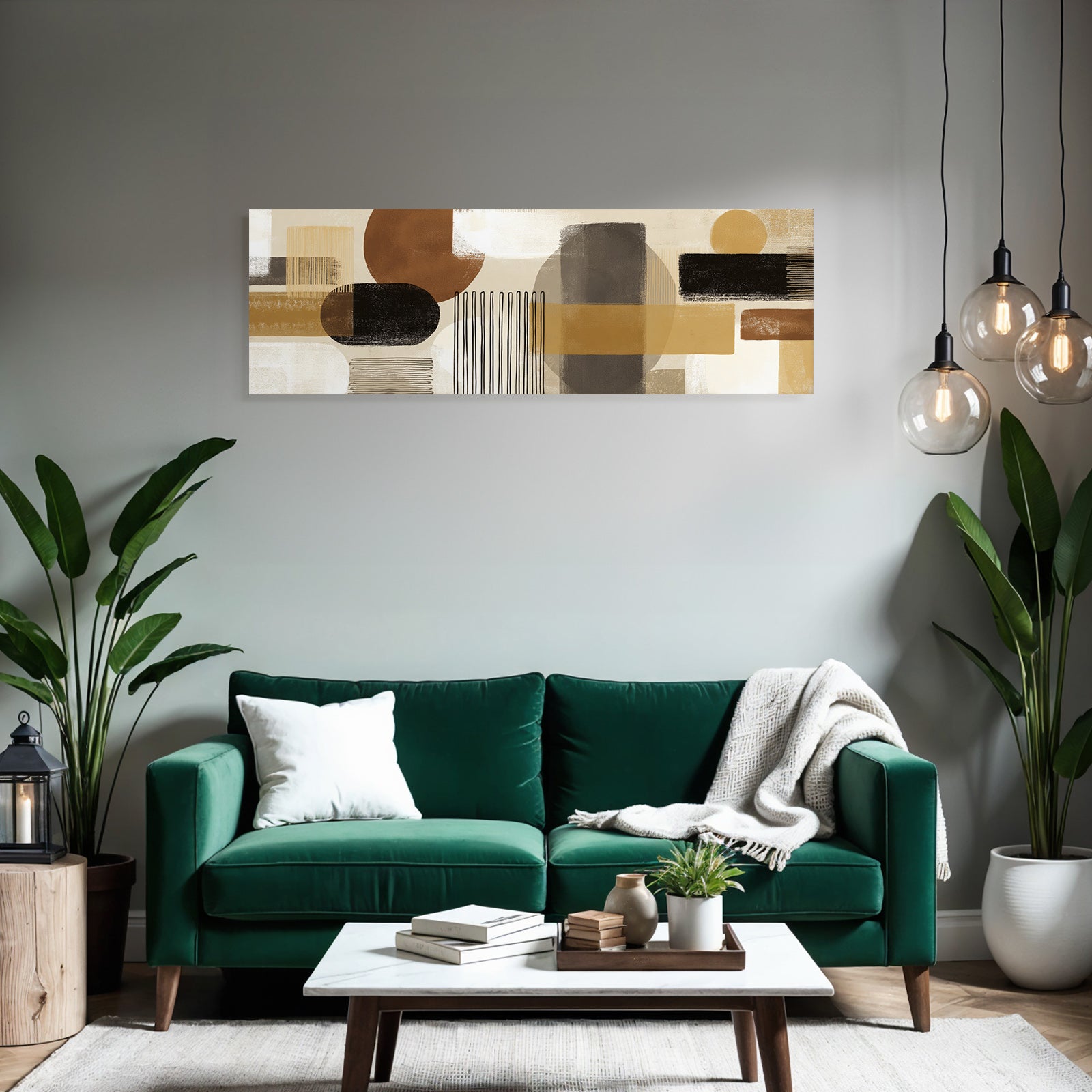 Abstract Art Earth Tone Minimalist