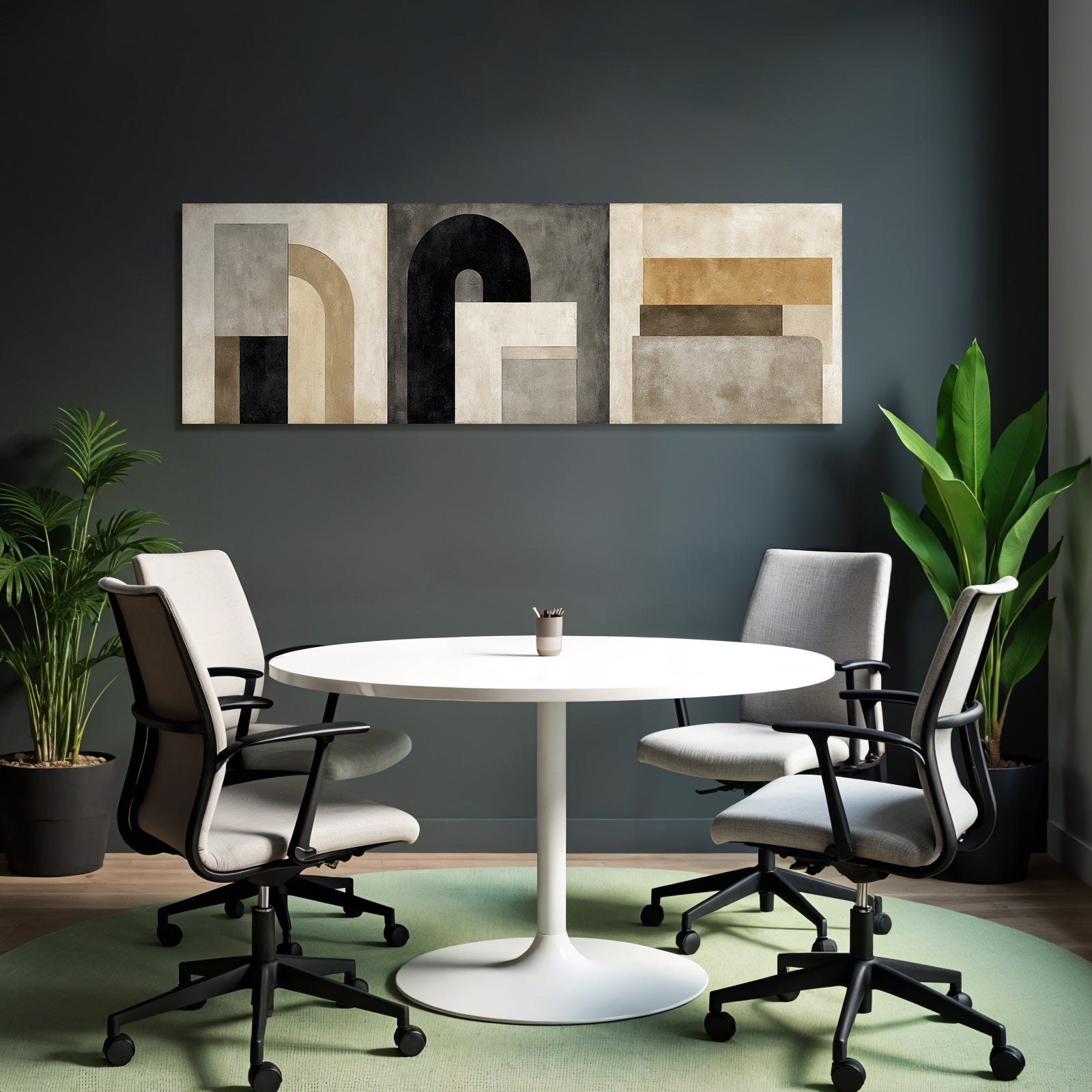 Abstracte Kunst Geometrische Formen Moderne Aesthetik