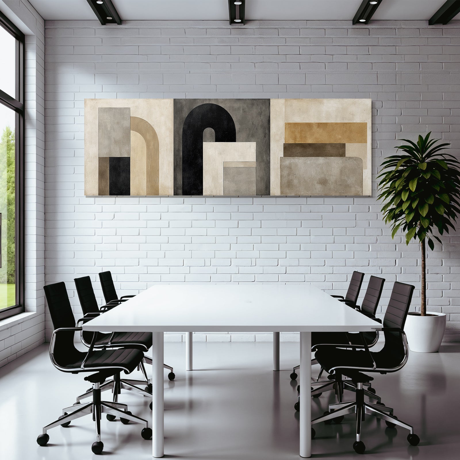 Abstracte Kunst Geometrische Formen Moderne Aesthetik