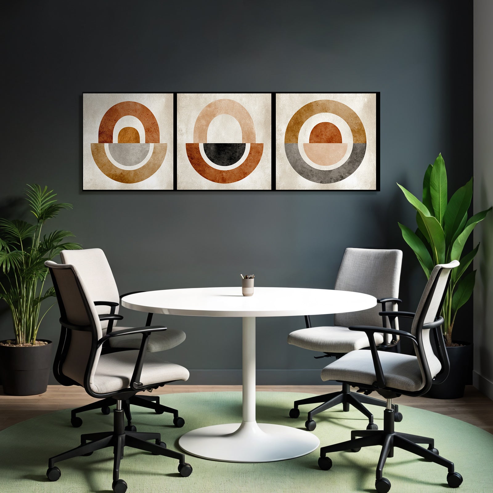 Abstrakte Geometrische Designs Moderne Dekorative Kunst