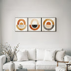 Abstrakte Geometrische Designs Moderne Dekorative Kunst