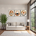 Abstrakte Geometrische Designs Moderne Dekorative Kunst