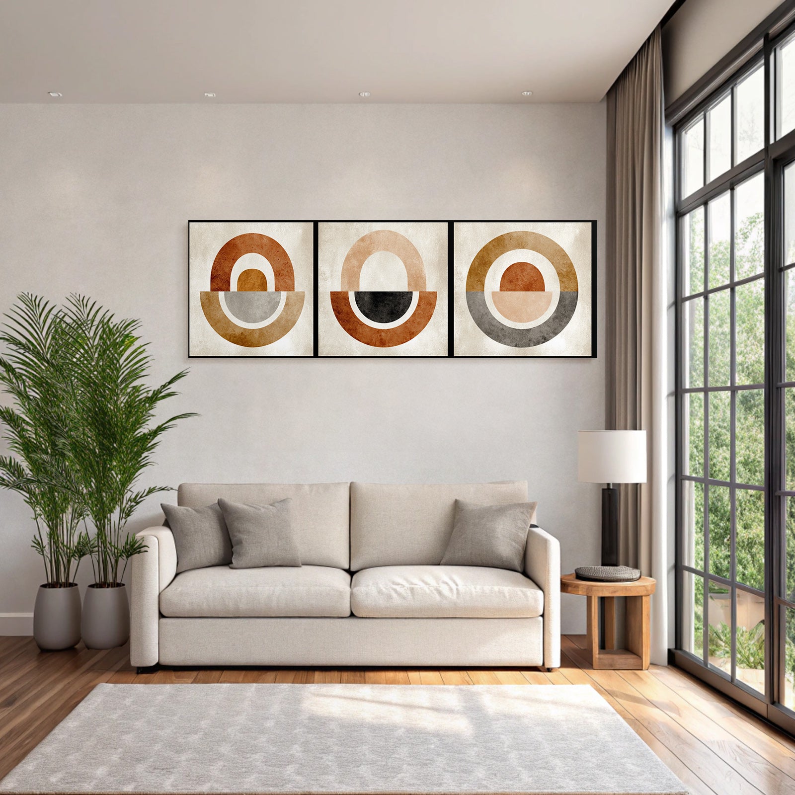 Abstrakte Geometrische Designs Moderne Dekorative Kunst