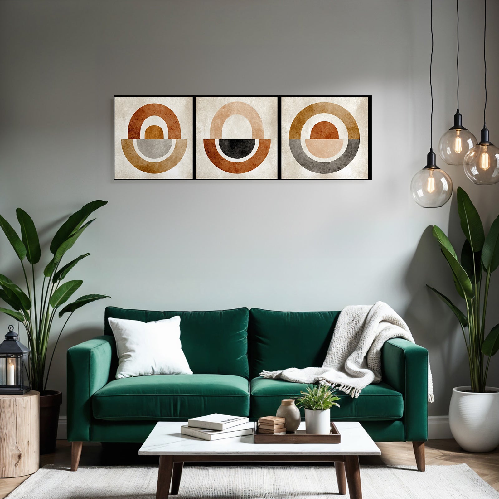 Abstrakte Geometrische Designs Moderne Dekorative Kunst