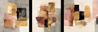 Abstrakte Geometrische Formen Moderne Design Sanfte Farben | Modern Basic | Einrichtungsstile