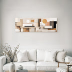 Abstrakte Geometrische Komposition Moderner Minimalismus