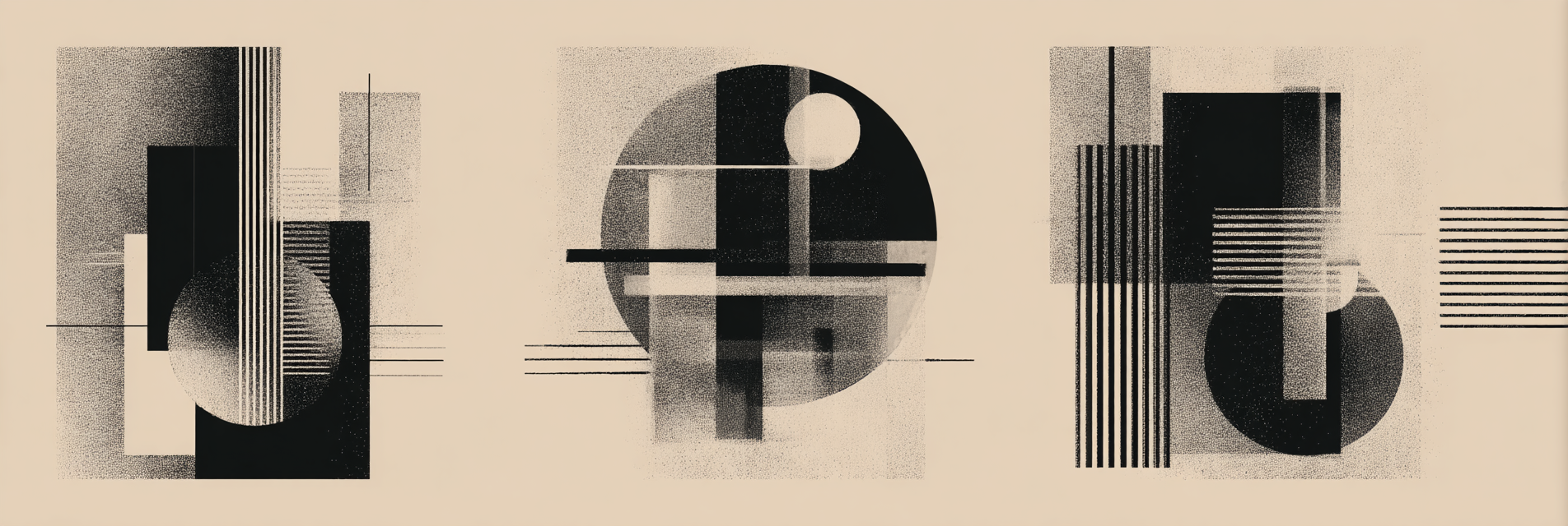 Abstrakte Grafik Geometrische Formen Und Minimalistische Aesthetik | Modern Basic | Einrichtungsstile