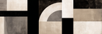 Abstrakte Kunst Geometrische Formen Dunkle Farben | Modern Basic | Einrichtungsstile